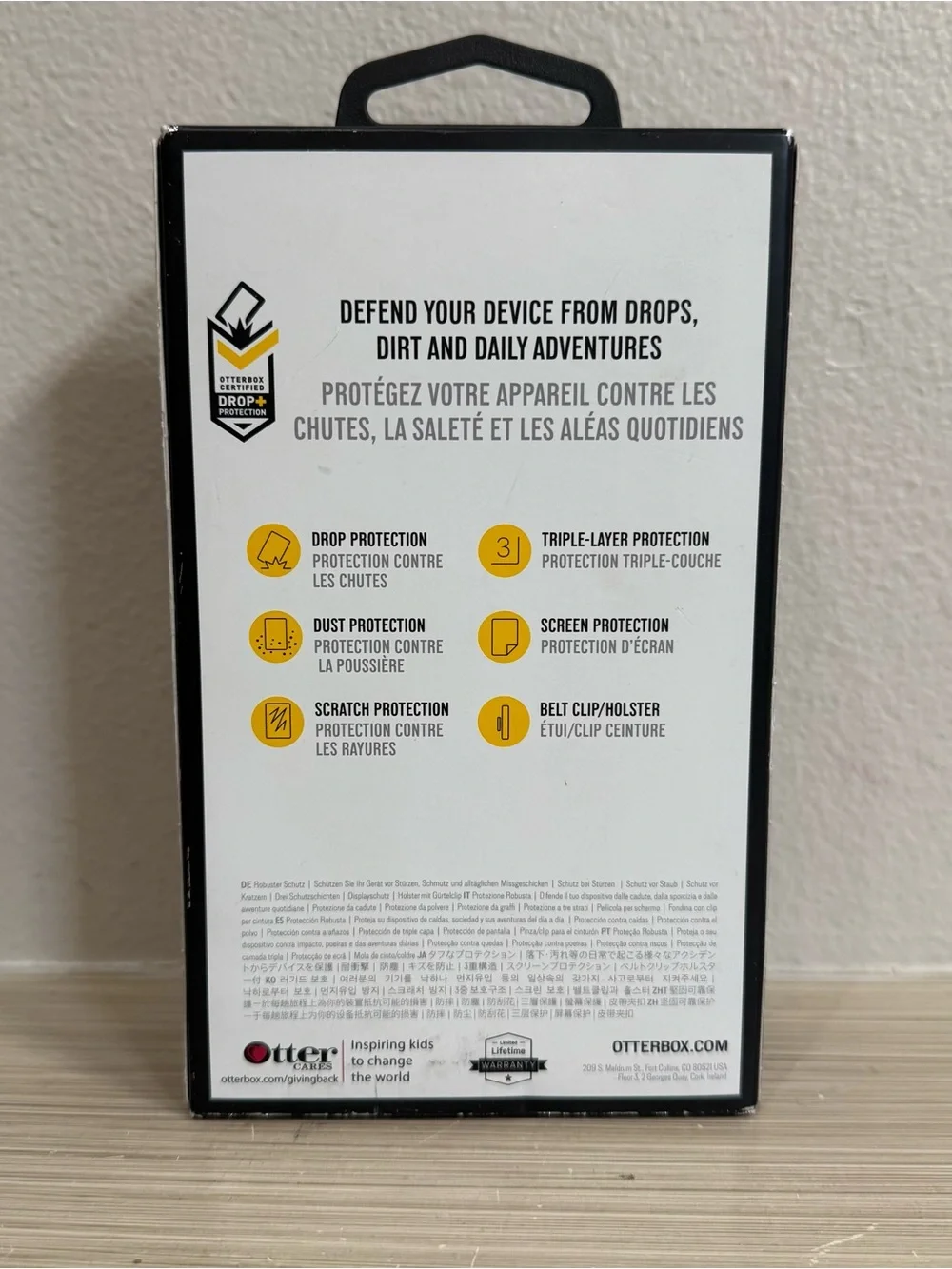 OtterBox Defender Series Rugged Protection Case NWT - Black
